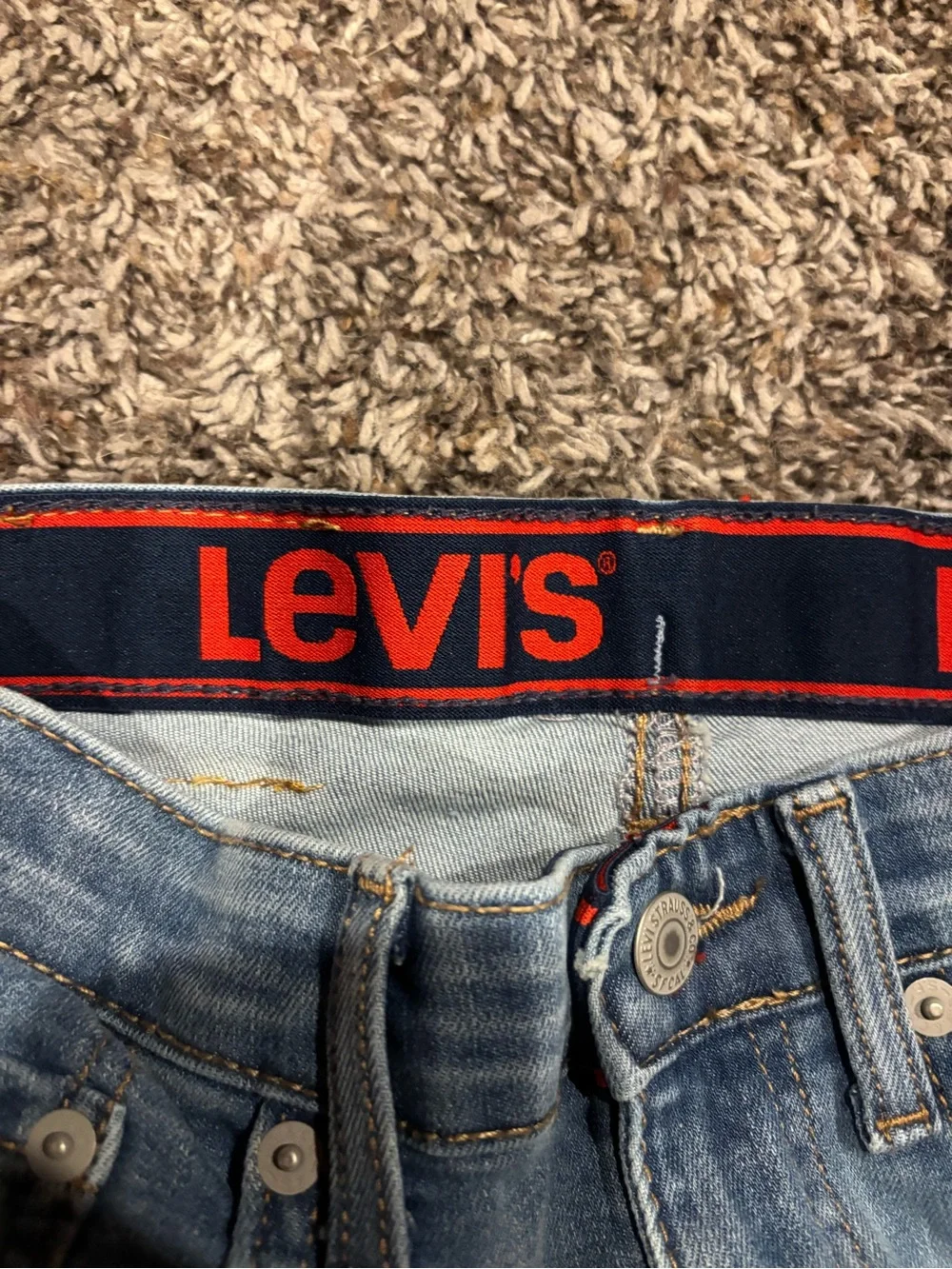 Boys Levis 514 Straight Jeans